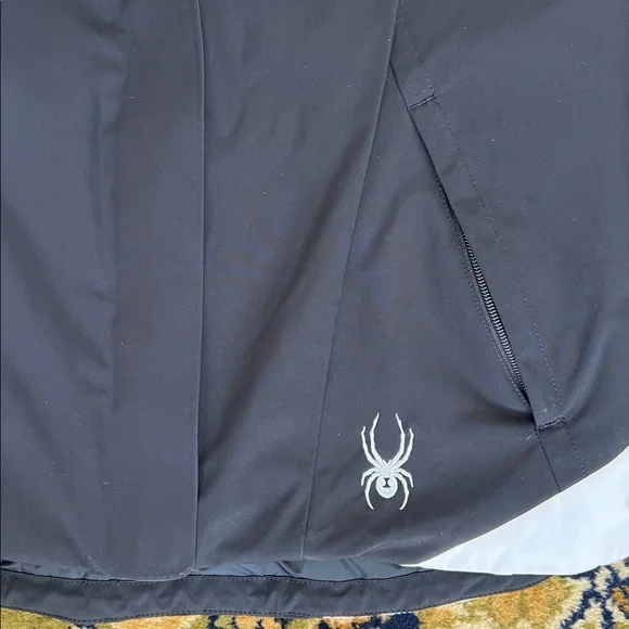 Spyder “Amp” Women's Black and White Ski Jacket size 10 or size M - Picture 4 of 13
